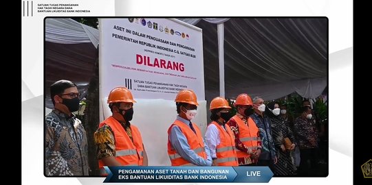 Pemerintah Ambil 49 Bidang Tanah Seluas 5,2 Juta M2 Milik Debitur dan Obligor BLBI