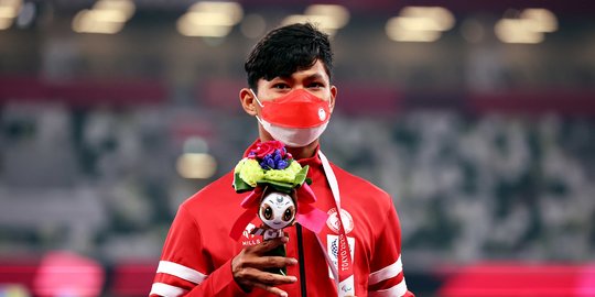 Sprinter Saptoyoga Purnomo Raih Medali Perunggu Paralimpiade 2020