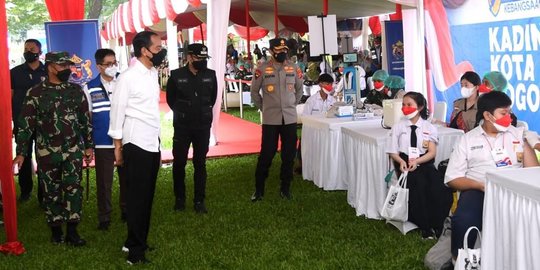 Update Laporan Penerima Vaksin di Indonesia 28 Agustus 2021