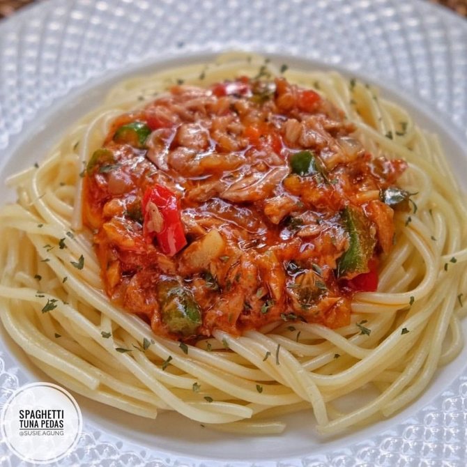 resep spaghetti lengkap