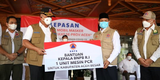 BNPB: Angka Kesembuhan Covid-19 di Aceh Membaik