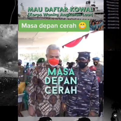 depan jenderal laut wanita ngaku mau gabung kowal