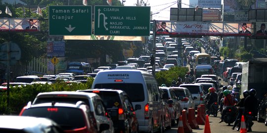 Muncul Opsi Penerapan Sistem Ganjil Genap di Jalur Puncak