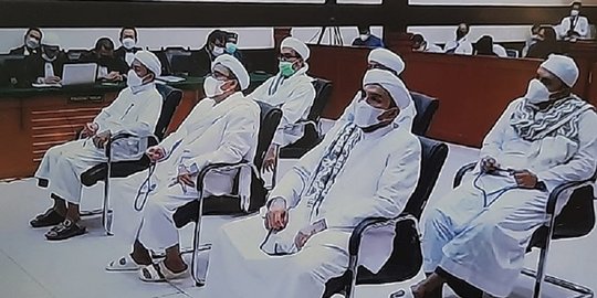 Tolak Banding Kasus Swab RS Ummi, PT DKI Perkuat Vonis Rizieq 4 Tahun Penjara