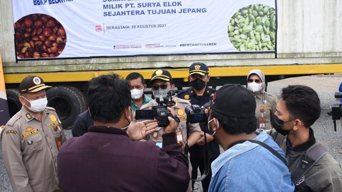 perdana petai dan jengkol asal sumut berhasil diekspor ke jepang