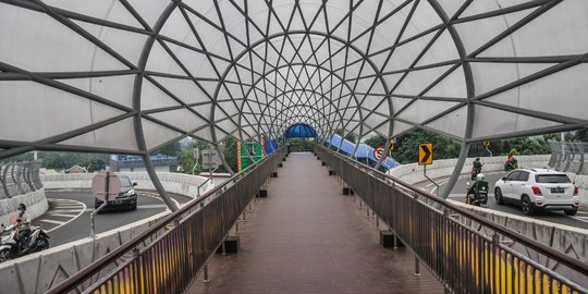 JPO Flyover Lenteng Agung Rampung Dibangun