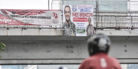 Tanggapan Wagub DKI Soal Spanduk Anies Capres 2024