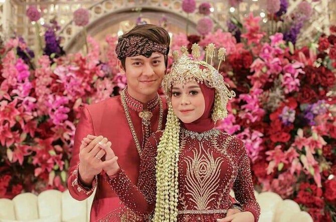 kebaya leslar di tasyakuran pernikahan