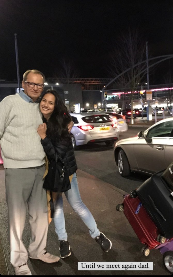 tinggal kenangan ini 4 potret pevita pearce bareng ayah
