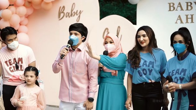 4 potret kebersamaan ashanty dan krisdayanti di acara gender reveal aurel kompak