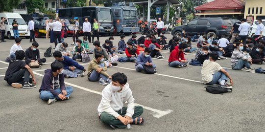 Hendak Tawuran, Puluhan Pelajar Asal Jakarta Diamankan di Tangerang