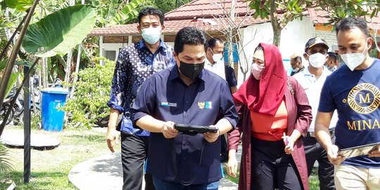 Bertemu Yenny Wahid, Erick Thohir Bahas Tentang Ketahanan Pangan Lokal