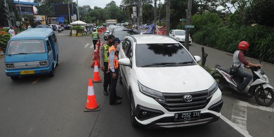 Polisi Siapkan 7 Titik Pemeriksaan Ganjil Genap Jalur Puncak Bogor