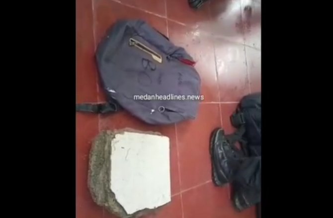 warga pematangsiantar dihebohkan tas bertuliskan 039awas bom039 ini faktanya