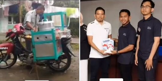 Remaja Ini Tak Malu Sekolah Sambil Jualan Bakso Gerobak, Lihat Nasibnya Kini Top Abis