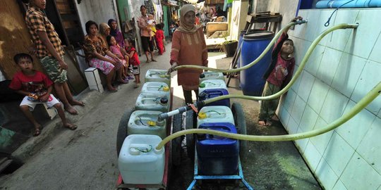 Cakupan Layanan Air Perpipaan di Jakarta Masih 65 Persen