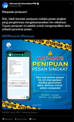 hoaks pengumpulan data