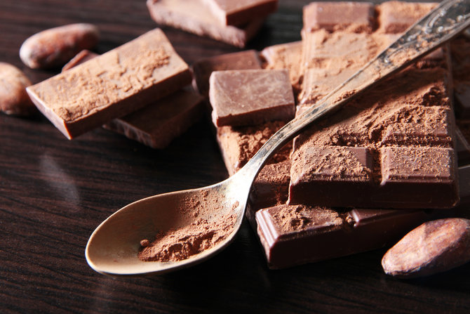 ilustrasi cokelat