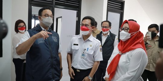 Anies Klaim Titik Penurunan Tanah di Jakarta Berkurang dari 20 Menjadi 5