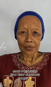 nenek ini bikin pangling usai 039disulap039 perias