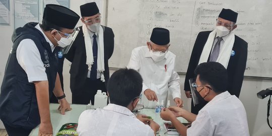 Wapres Ma'ruf Berharap Seluruh Daerah Segera Turun Level PPKM