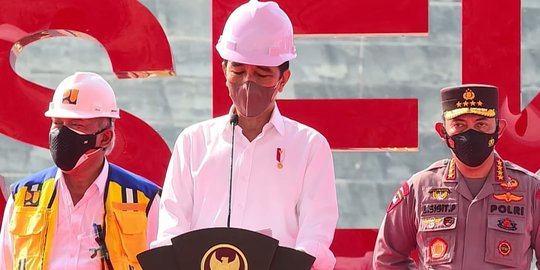 Jokowi Resmikan Bendungan Way Sekampung, Mampu Mengairi 55.000 Hektare Sawah