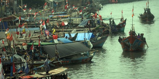 Potret Aktivitas Nelayan di Cilincing