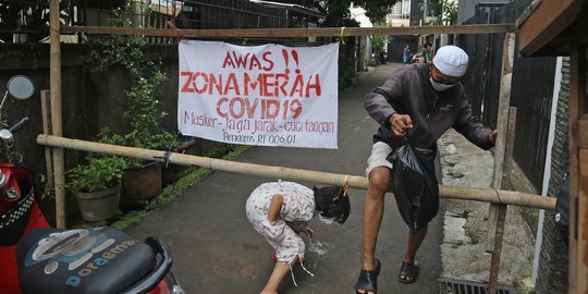 Satu RT di Jakarta Timur Masih Zona Merah