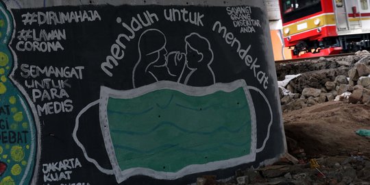 KSP Persilakan Pembuatan Mural Membangun Demokrasi Tanpa Menyerang Ranah Pribadi