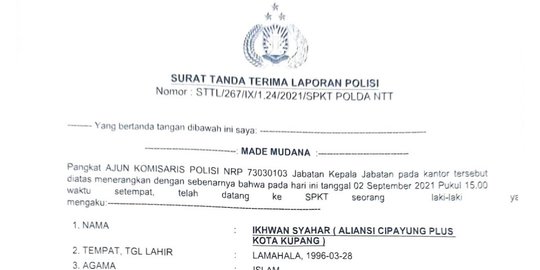 Polisi Mulai Selidiki Kasus Dugaan Pelanggaran Protokol Kesehatan Gubernur NTT
