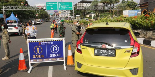 Ada Antrean di Titik Ganjil Genap Menuju Puncak, Polisi Sebut Pengecekan Kendaraan