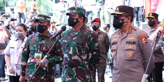 Panglima TNI: Tracing Kontak Erat Kunci Keberhasilan Pengendalian Covid-19 di Sulut