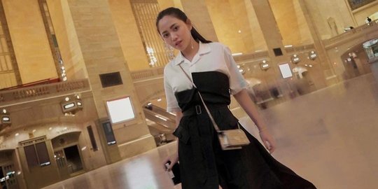 Potret Kece Rachel Vennya di New York, Tampil Bak ABG dengan Gaya Fashionable