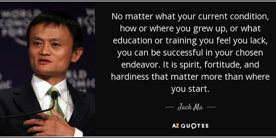 40 Kata kata Jack Ma Inspiratif  dan Penuh  Makna  Mendalam 