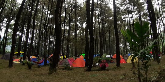 Menikmati Liburan di Lokasi Perkemahan Curug Hiji