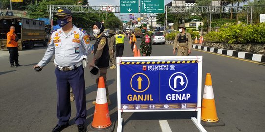 Polres Bogor Sebut Ganjil Genap di Puncak Mampu Kurangi Kepadatan Kendaraan