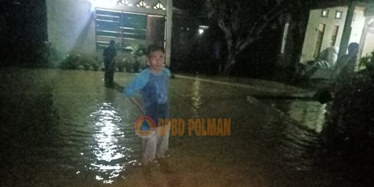 Banjir di Poliwali Mandar, 330 Jiwa Terdampak