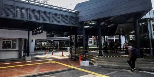 Progres Stasiun Tebet yang Terintegrasi Antarmoda Transportasi