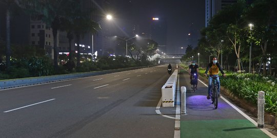 Crowd Free Night Diterapkan di 4 Ruas Jalan Jakarta, Berikut Jadwal dan Lokasinya