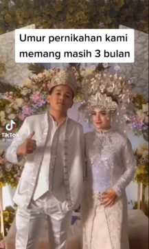 baru menikah 3 bulan wanita ini dapat ujian