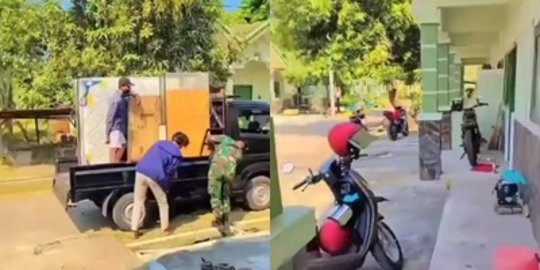Momen TNI & Istri Pindah ke Rumah Dinas, Ini Potret Asramanya Sederhana Nan Nyaman