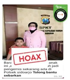 hoaks anak diculik dan dijadikan pengemis