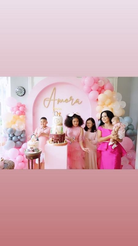tanpa kehadiran raul lemos ini 4 momen perayaan ulang tahun amora anak krisdayanti