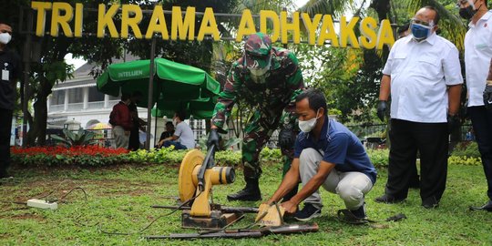 Narkotika dan Ribuan Lembar Uang Palsu di Kota Bogor Dimusnahkan