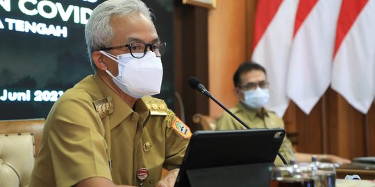 Jateng Tak Lagi PPKM Level 4, ASN Diizinkan Ganjar Antar Jemput Anak PTM Terbatas