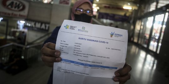 Soal Petisi Tolak Kartu Vaksin Sebagai Syarat Administrasi, Ini Tanggapan Kemenkes