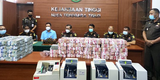 Kembalikan Barang Bukti Korupsi, Jaksa Serahkan Rp11,4 M dan 778 Aset ke Bank NTT