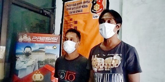 Viral Peras Pedagang Buah, Dua Pria di Medan Diciduk