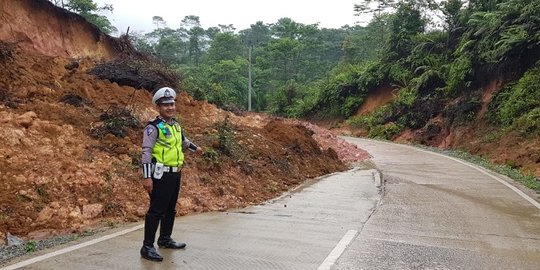 11 Titik di Sumsel Sangat Rawan Longsor, Pemerintah Bangun Dinding Penahan