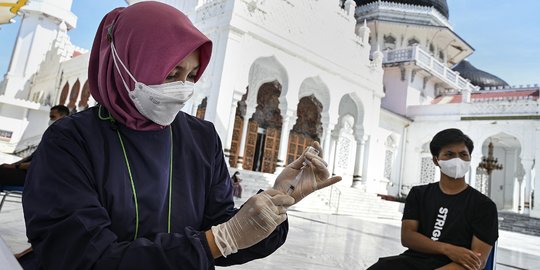 86 Persen Guru di Palembang Sudah Divaksinasi Covid-19